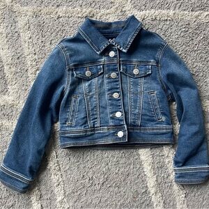 Cat & Jack Kids' Denim Jacket with Button Detail